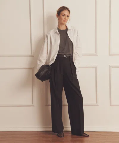 Naadam Super Fine Cashmere T-shirt In Brown