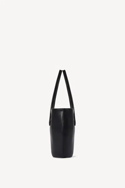 The Row Geometric Alger Tote Bag In Black
