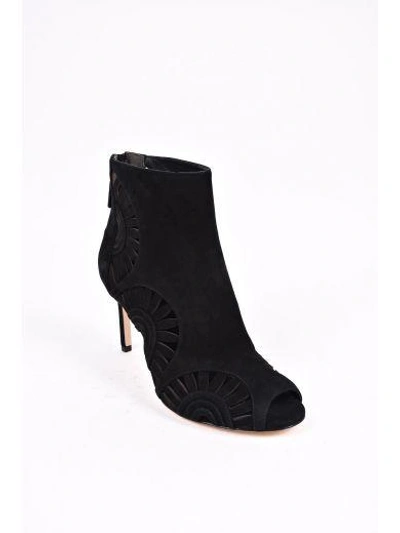 Shop Tory Burch Leyla 85mm Bootie In Black