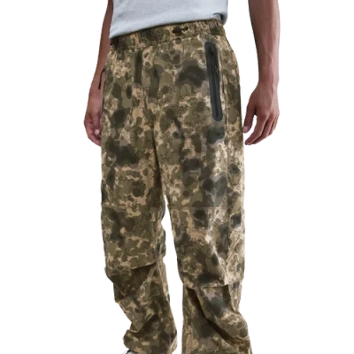 Nike Men's Tech Dri-fit Woven Camo Loose-fit Pants In Multi