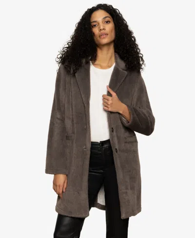 Sanctuary Hometown Jacket In Burnt Ink In Brown