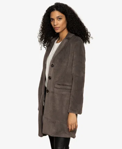 Sanctuary Hometown Jacket In Burnt Ink In Brown