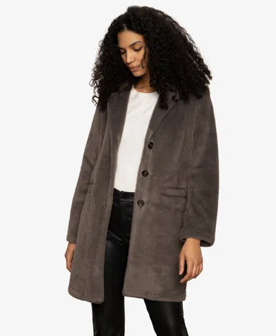 Sanctuary Hometown Jacket In Burnt Ink In Brown