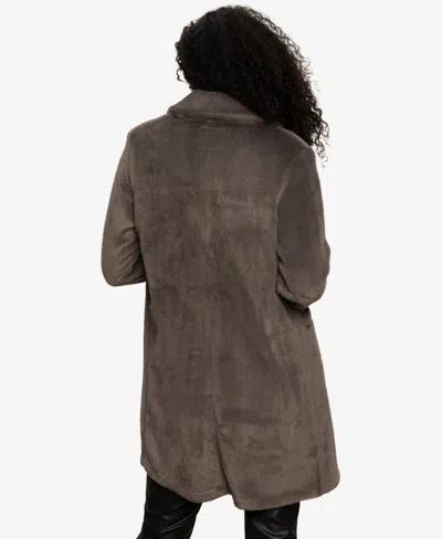 Sanctuary Hometown Jacket In Burnt Ink In Brown