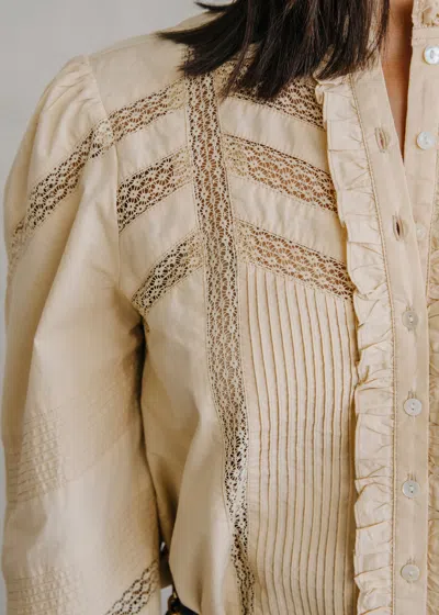 Love The Label Delia Top In Brown