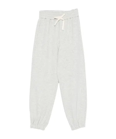 Co Drawstring-waist Pants In White