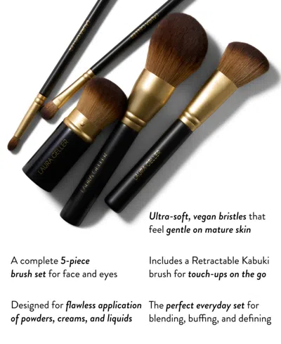 Laura Geller Beauty 5-pc. Full Face Brush Set In Multi