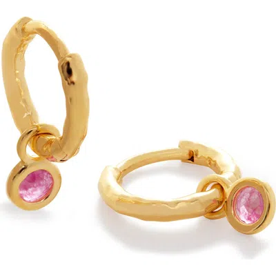 Monica Vinader Mini Huggie Earrings