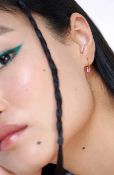 Monica Vinader Mini Huggie Earrings