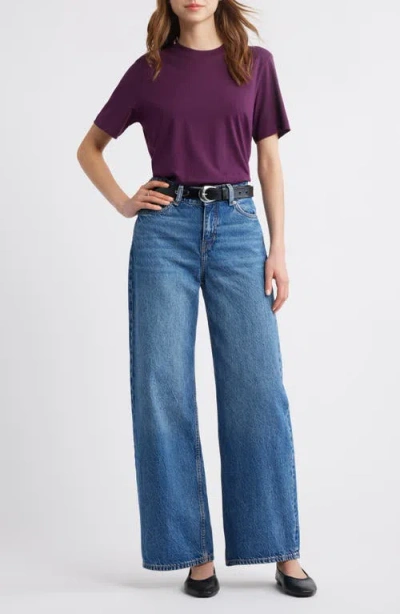 & Other Stories Wide-leg Jeans In Blue