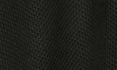Union Textured Knit Hoodie In Black
