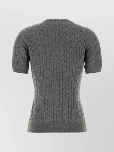Gimaguas Grey Wool Blend Rina Sweater In Gray