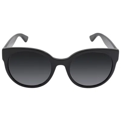 Gucci Grey Cat Eye Ladies Sunglasses Gg0035sn 001 54 In Black