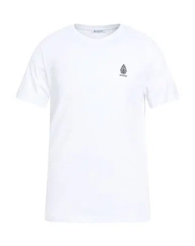 Dondup Man T-shirt White Size L Cotton In White