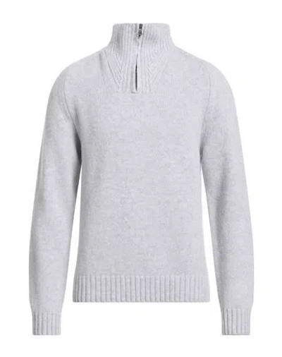 Irish Crone Man Sweater Light Grey Size Xl Wool In Gray