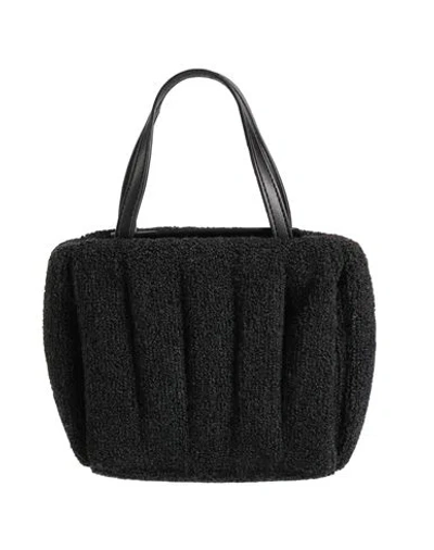 Themoirè Woman Handbag Charcoal Size - Textile Fibers In Gray