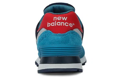 New Balance 574 Low-top Blue/red In Multi