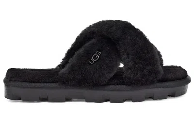 Ugg (wmns)  Fuzzette Black Slippers