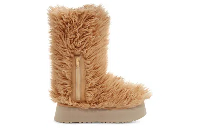 Ugg (wmns)  Sustainable Fluff Momma Tall Boot 'oat' In Brown