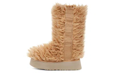 Ugg (wmns)  Sustainable Fluff Momma Tall Boot 'oat' In Brown