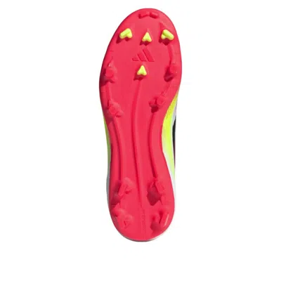 Adidas Originals (gs) Adidas F50 League Fg Mg 'pure Victory Pack White Yellow Neon Red' In Multi