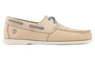 Timberland Cedar Bay Boat Shoes 'light Beige Nubuck' In Multi