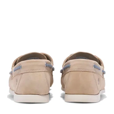 Timberland Cedar Bay Boat Shoes 'light Beige Nubuck' In Multi