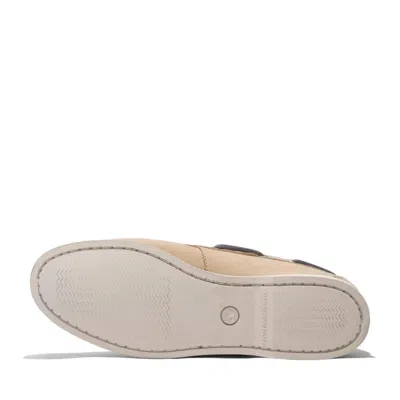 Timberland Cedar Bay Boat Shoes 'light Beige Nubuck' In Multi