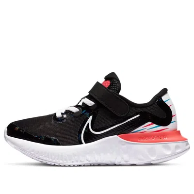 Nike (ps)  Renew Run Light 'black White Orange' In Multi