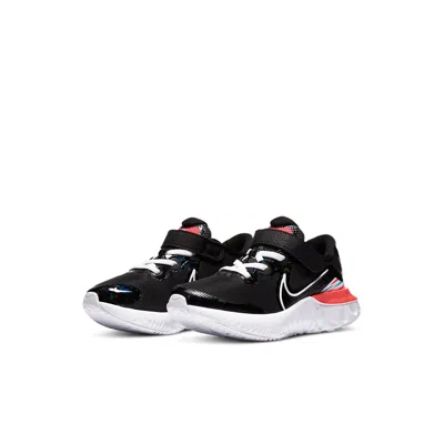 Nike (ps)  Renew Run Light 'black White Orange' In Multi