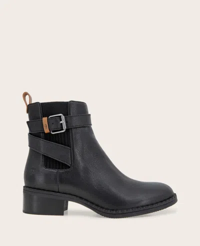 Gentle Souls Women's Bolton Buckle Booties In Black