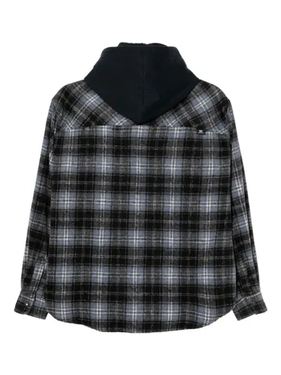 Chocoolate Karierte Jacke In Blue