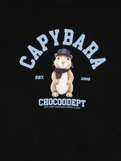 Chocoolate Sweatshirt Mit Grafischem Print In Black