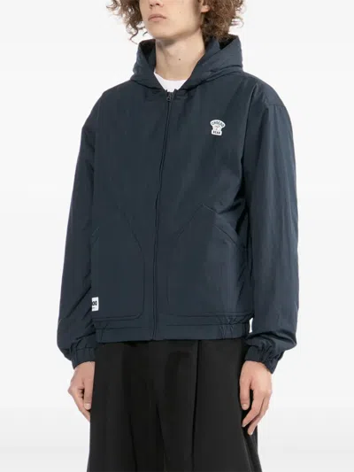 Chocoolate Kapuzenjacke Mit Logo-prägung In Blue