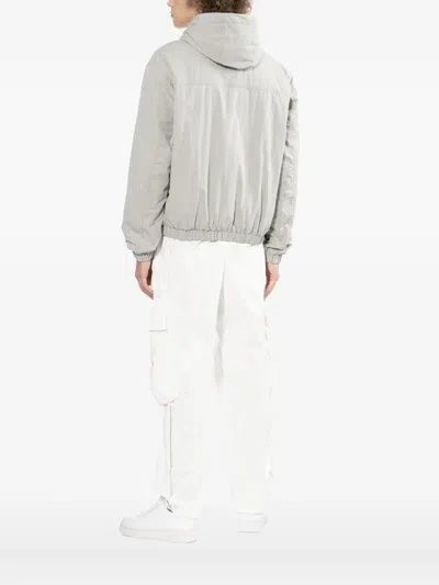 Chocoolate Kapuzenjacke Mit Logo-prägung In Gray