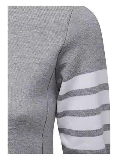 Thom Browne Crewneck Sweatshirt In Gray