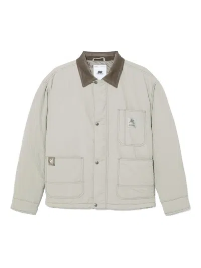 Chocoolate Hemdjacke Mit Logo-patch In Gray