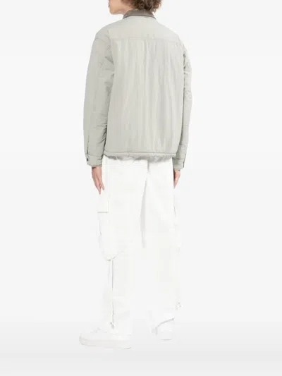 Chocoolate Hemdjacke Mit Logo-patch In Gray