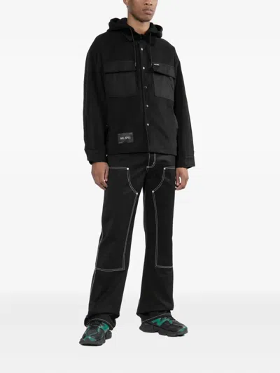 Izzue Jacke Mit Logo-patch In Black