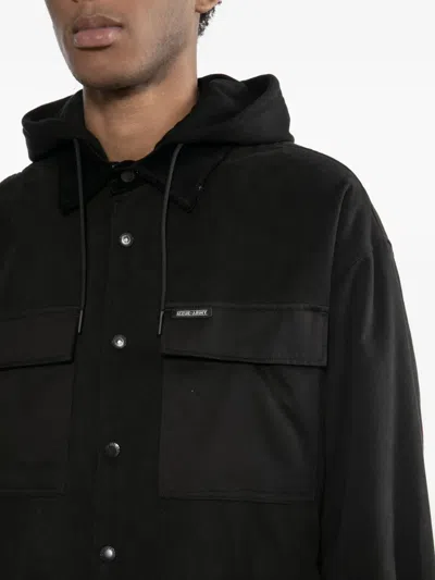 Izzue Jacke Mit Logo-patch In Black