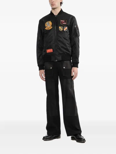 Izzue Jacke Mit Logo-patch In Black