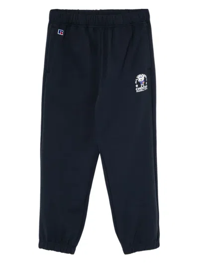 Chocoolate X Russell Athletic Hose Mit Bär-stickerei In Blue