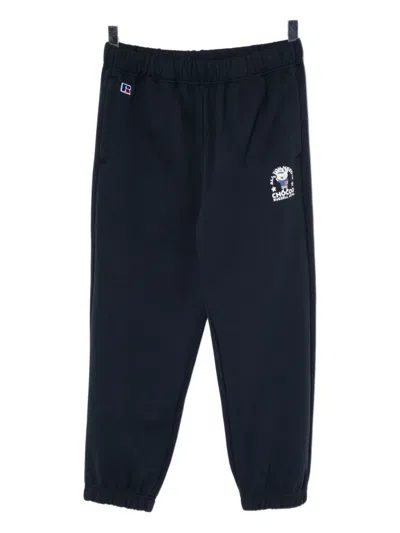 Chocoolate X Russell Athletic Hose Mit Bär-stickerei In Blue