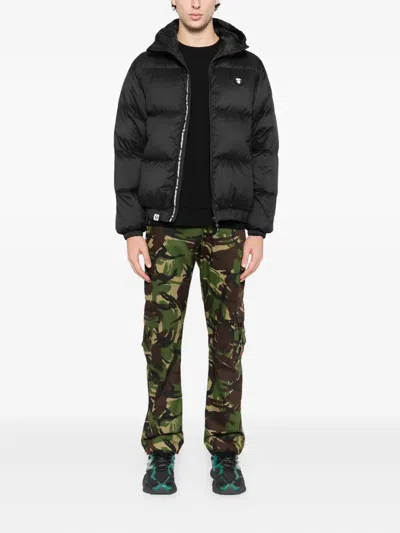 Aape By A Bathing Ape Jacke Mit Logo-patch In Black