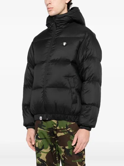 Aape By A Bathing Ape Jacke Mit Logo-patch In Black