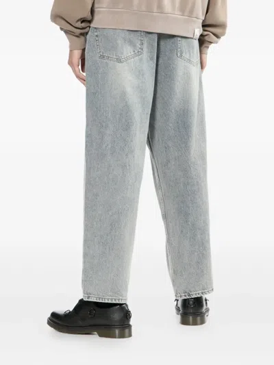 小熊刺绣牛仔裤