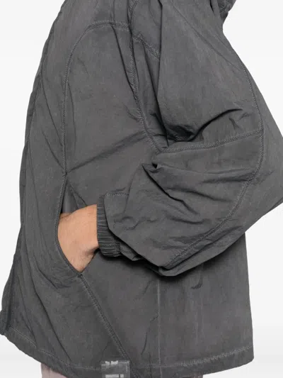 Izzue Jacke Mit Slogan In Gray