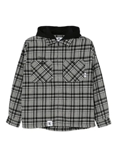 Chocoolate Karierte Jacke In Black