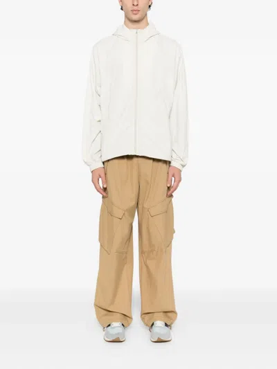 Izzue Jacke Mit Logo-stickerei In White