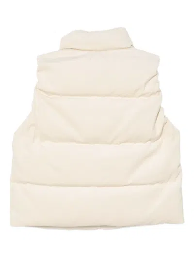 Chocoolate Weste Mit Logo-prägung In Neutral